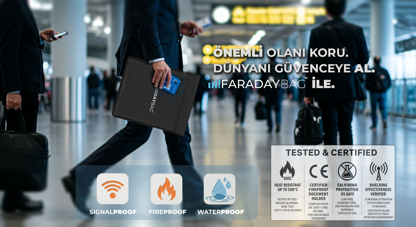 Faraday Çantası 1 faraday çantası