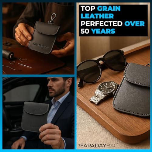 Gerçek Deri Faraday Anahtar Koruma Kılıfı – Kahverengi 7 Gerçek Deri Faraday Anahtar Koruma Kılıfı – Kahverengi - Görsel 7